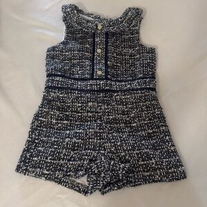 Tweed romper